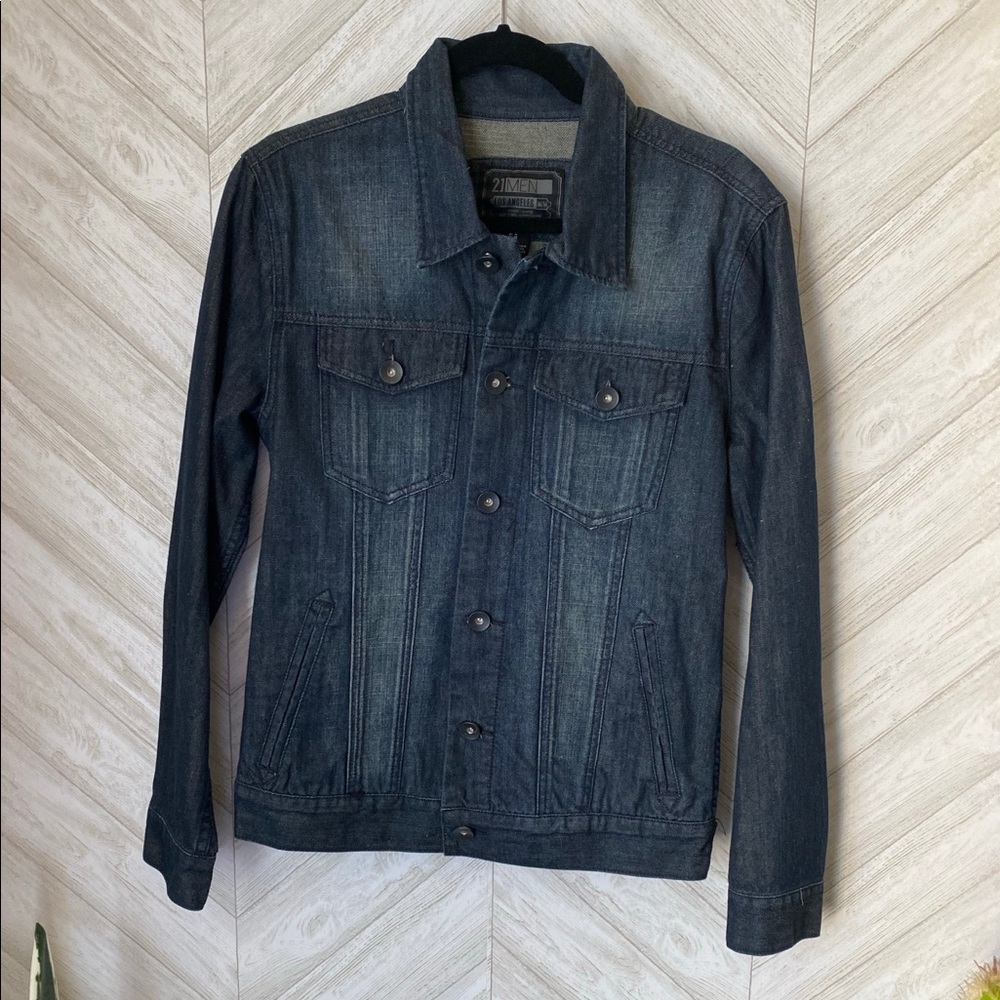 F21 Los Angeles Collab Men’s Jean jacket